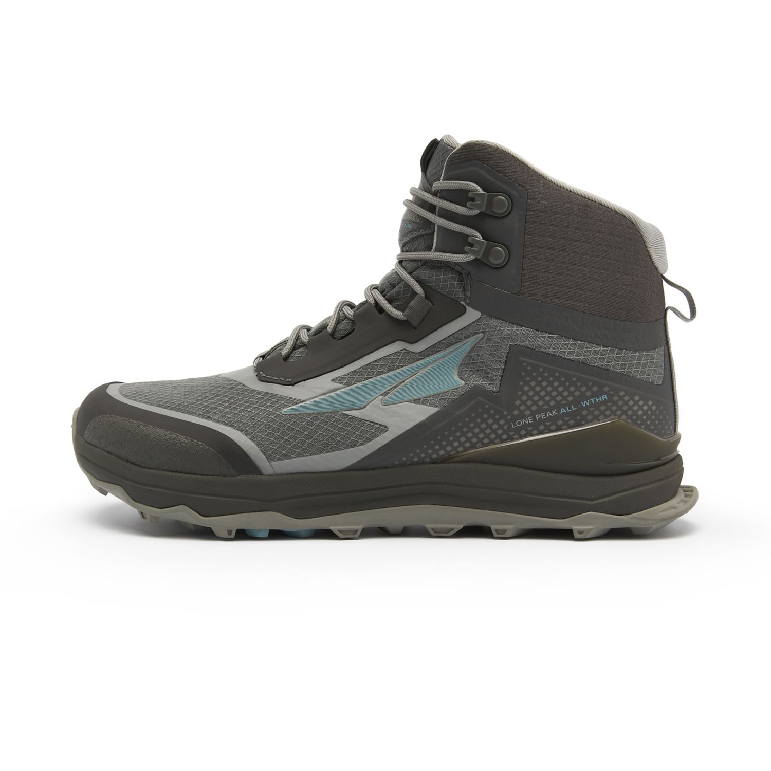 Botas Montaña Altra Lone Peak All-wthr Mid Mujer Gris Verde | Costa Rica-59682709